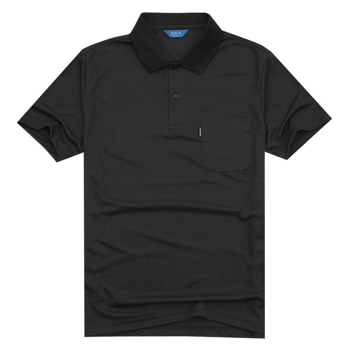 티센스 남녀공용 쿨론포켓 카라 반팔 티셔츠