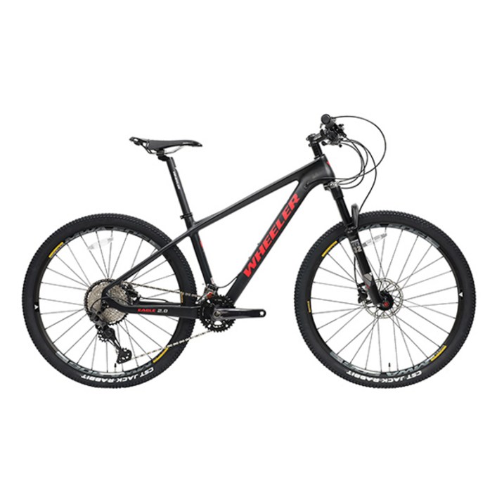휠러 시마노XT 24단 카본 MTB 자전거 27.5 이글2.0 미조립, BLACK RED, 1개 휠러 시마노XT 24단 카본 MTB 자전거 27.5 이글2.0 미조립, BLACK RED, 1개