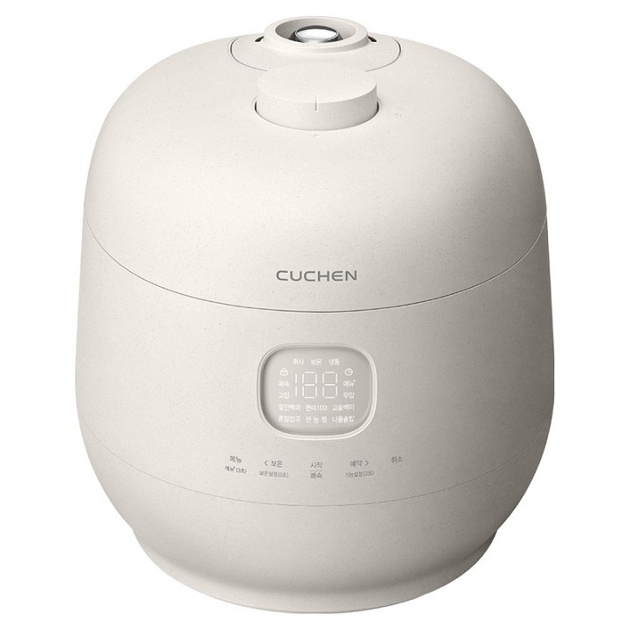 쿠첸 브레인 풀스테인리스 듀얼프레셔 IH 써모가드 전기압력밥솥 6인용