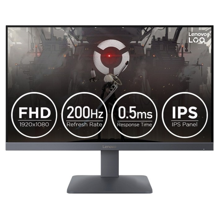 레노버 FHD LOQ 24 10 200Hz IPS패널 게이밍 모니터