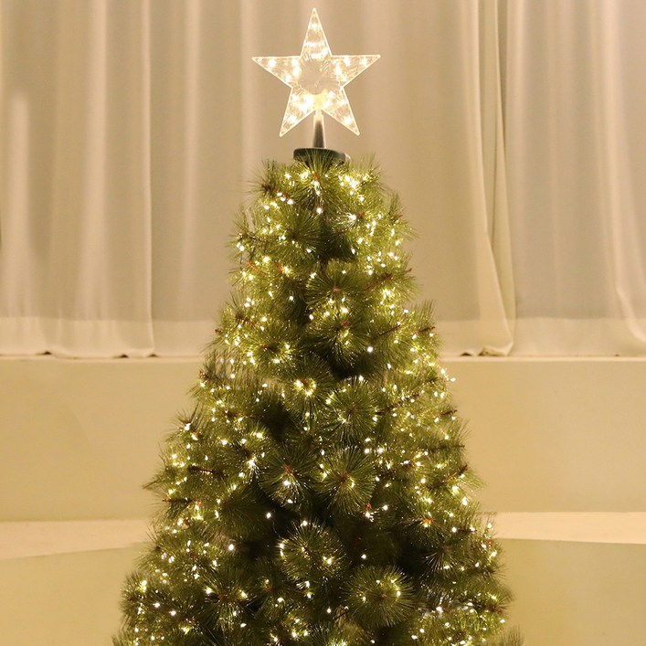 조아트 드레스 지네전구 15줄 600구  탑별, 녹색선웜전구, 200cm, 1세트