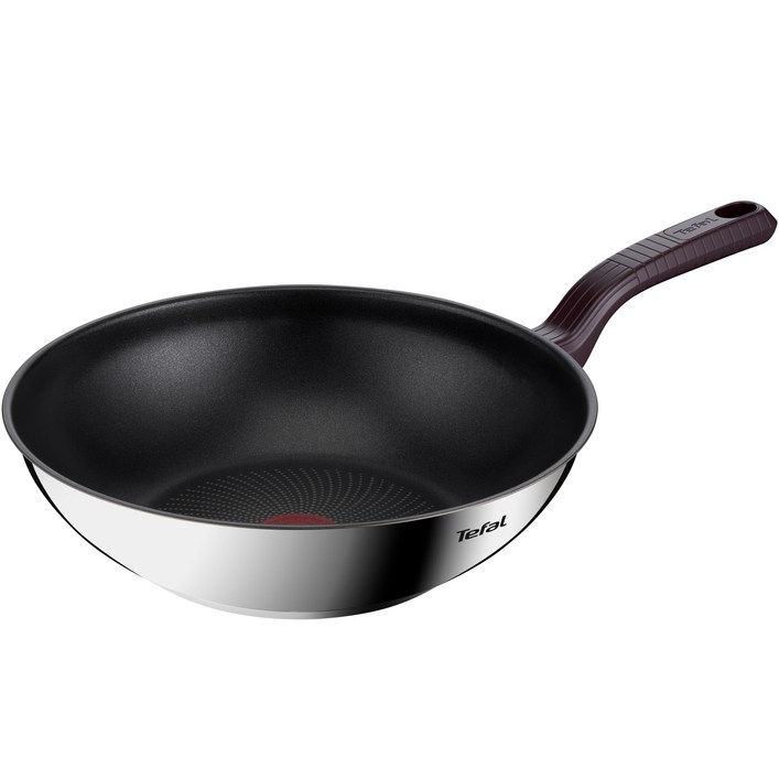 테팔 인덕션 티타늄 1X 스테인리스 스틸 트렌디쿡 웍, 28cm, 1개