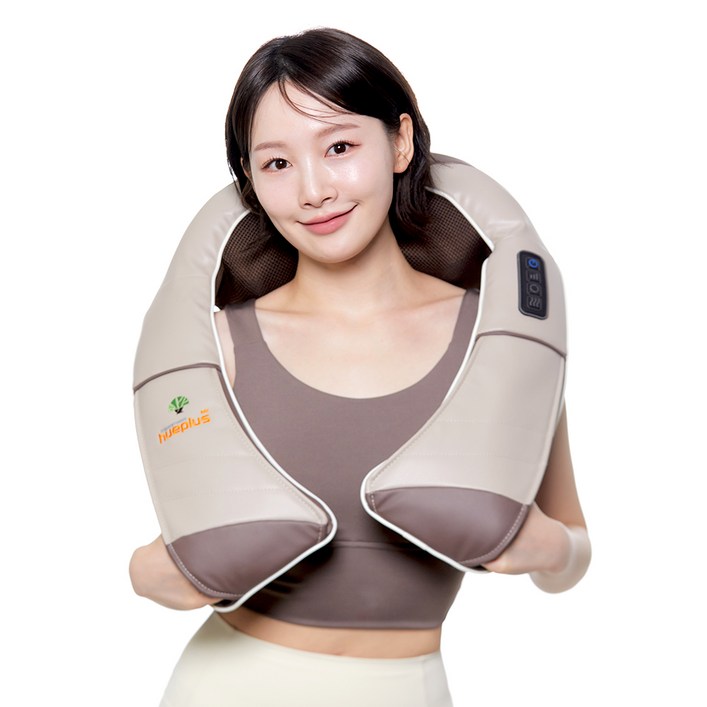 휴플러스 3D텐션 무선 어깨안마기 HPM-5000, HPM-5000, 혼합색상