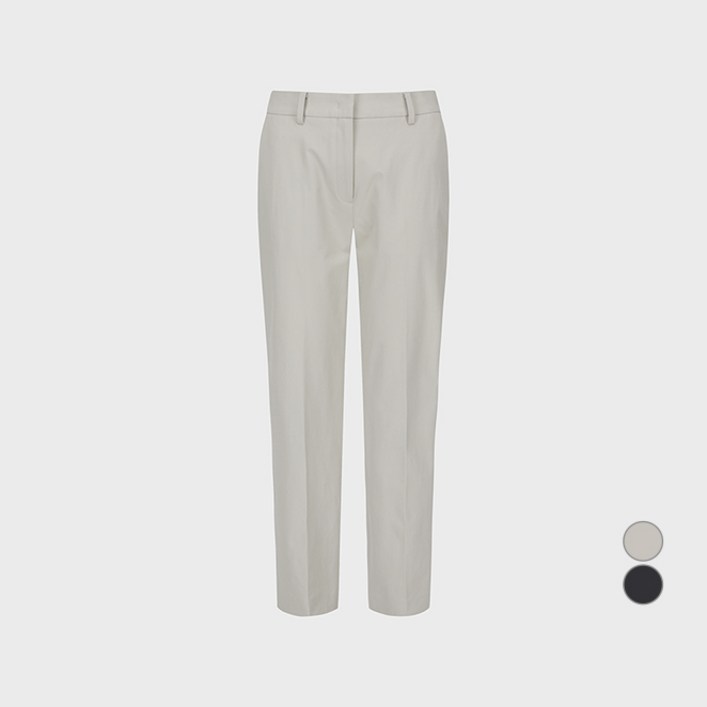 폴햄 여성용 탄성 슬림 슬랙스