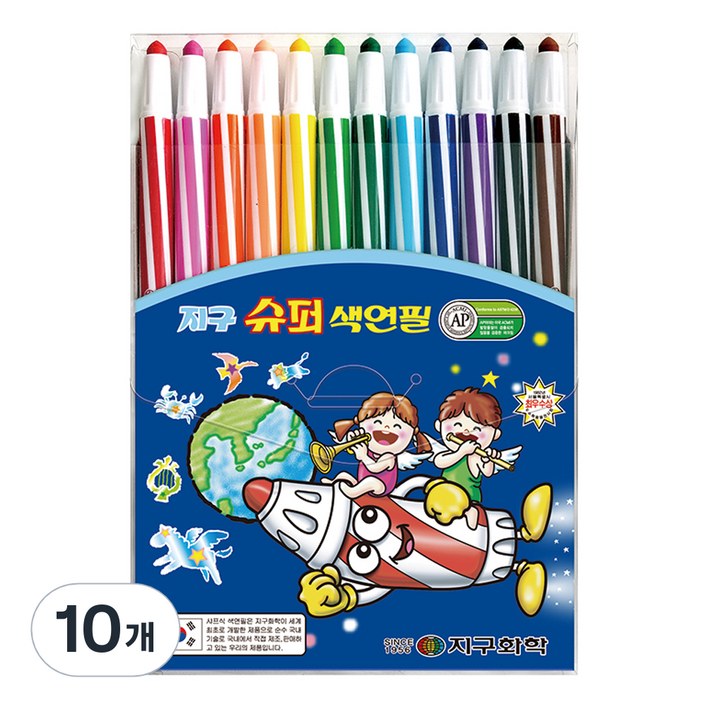 지구화학 슈퍼 샤프식 색연필