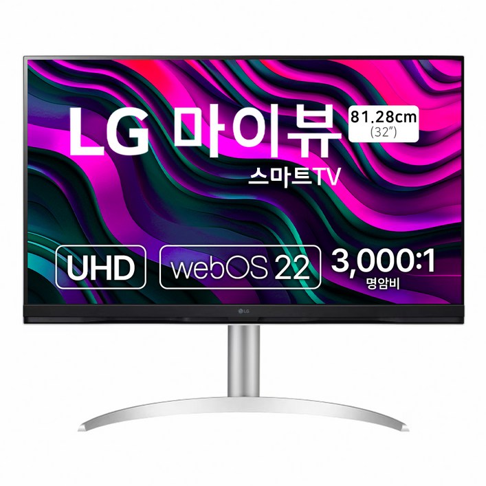 LG전자 4K UHD 스마트 모니터, 80cm, 32SQ730SW LG전자 4K UHD 스마트 모니터, 80cm, 32SQ730SW