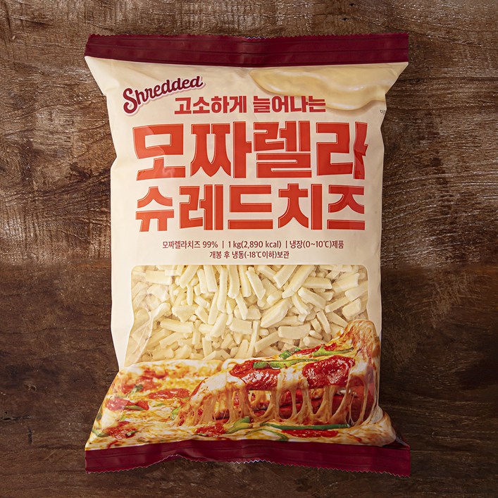 [로켓프레시] 고소하게 늘어나는 모짜렐라 슈레드치즈