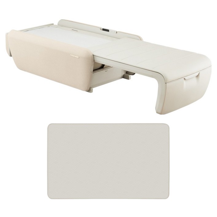 세라젬 마스터 V9 L 안마의자  러그 세트 방문설치, 베이지, CGM MB2403