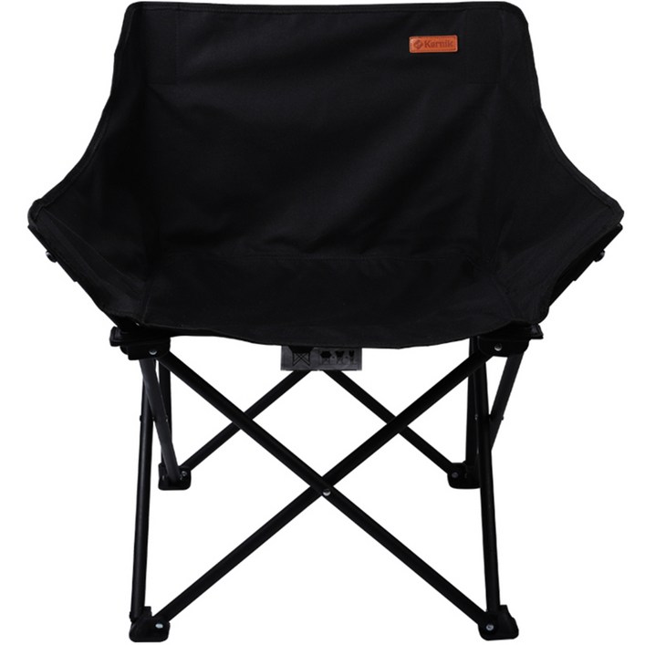 카르닉 초경량 폴딩 캠핑 의자, 블랙, 1개 - 쇼핑앤샵