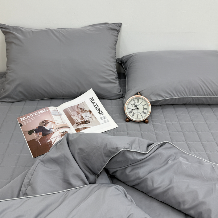 헤온 먼지없는 사계절 부드러운 차렵이불 세트