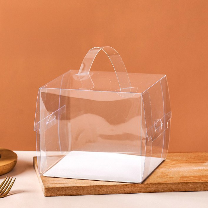 레드캣 사각 쿠키 머핀 미니 케이크 포장 상자 1호