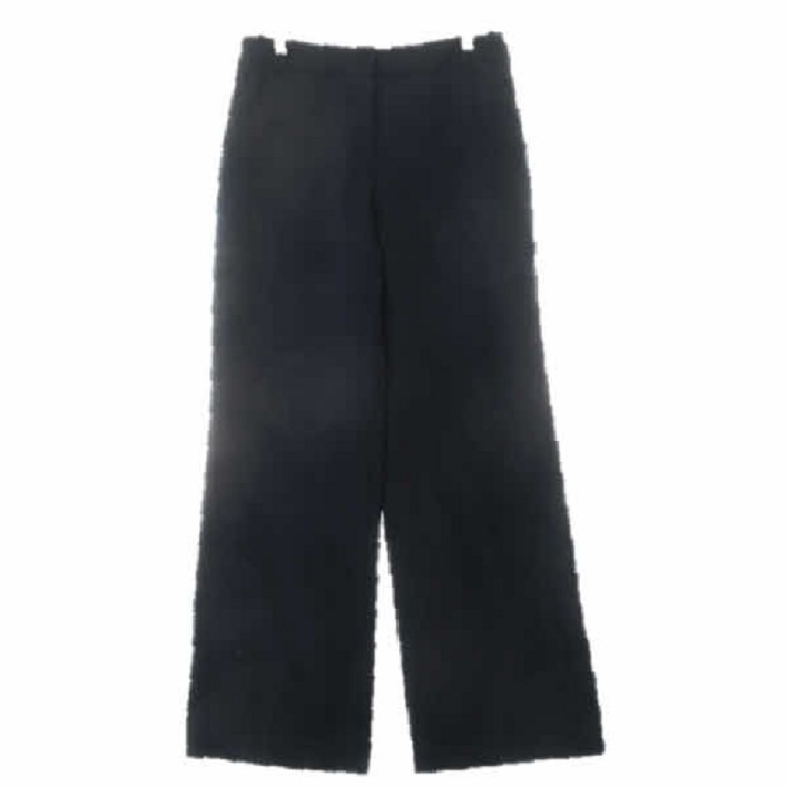 4832 케네스레이디 네이비 울혼방 와이드핏정장팬츠 7092