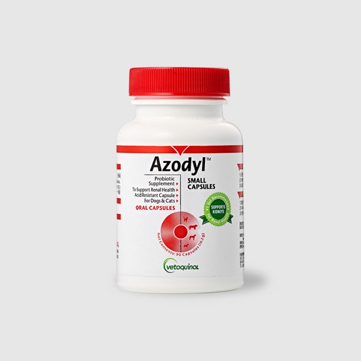 (한정/냉장배송/병원정품) 아조딜 90캡슐 동물병원전용 신장질환 보조제