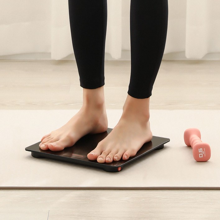 비스토어 스마트 디지털 체중계 미니 몸무게 전자 저울, 단일상품, 블랙 비스토어 스마트 디지털 체중계 미니 몸무게 전자 저울, 단일상품, 블랙