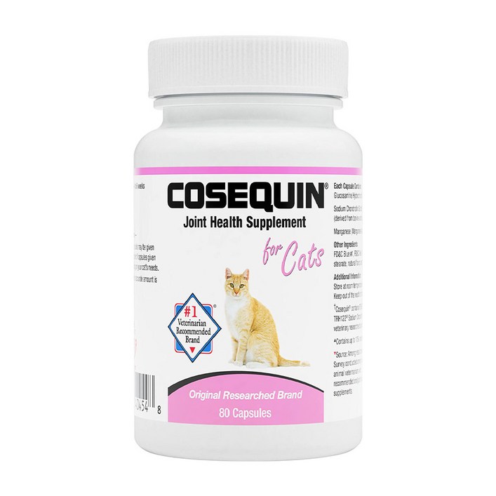 Nutramax 코세퀸 고양이 관절영양 80ct