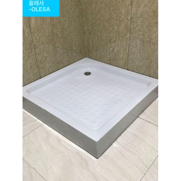 간이 샤워부스 바닥 욕실 배수구 샤워장 간이샤워부스