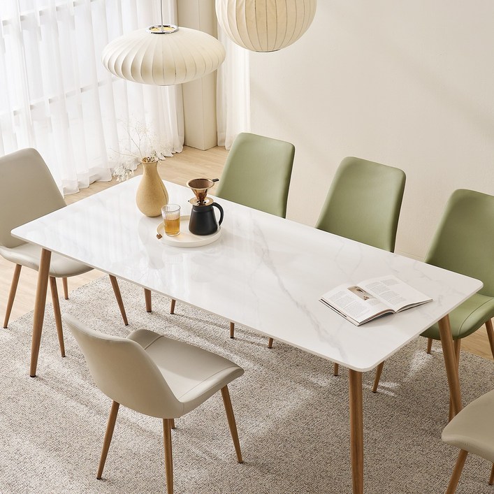 타볼라 노르딕 통세라믹 6인용 식탁 테이블 1800(의자 미포함)