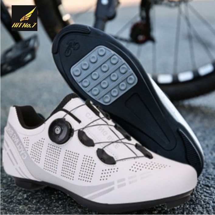 당일배송국내배송 HIT No.7 초경량 평페달 자전거신발 사이클 슈즈 로드 MTB S4