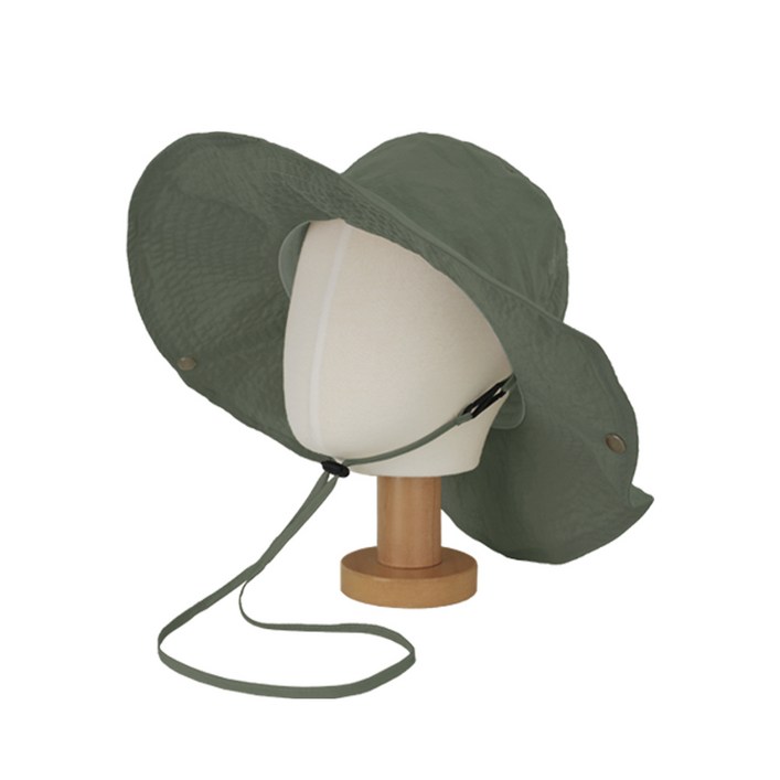 트렌디 여행 턱끈 사파리 모자 남자 여자 커플 챙모자 여름 버킷햇 벙거지모자