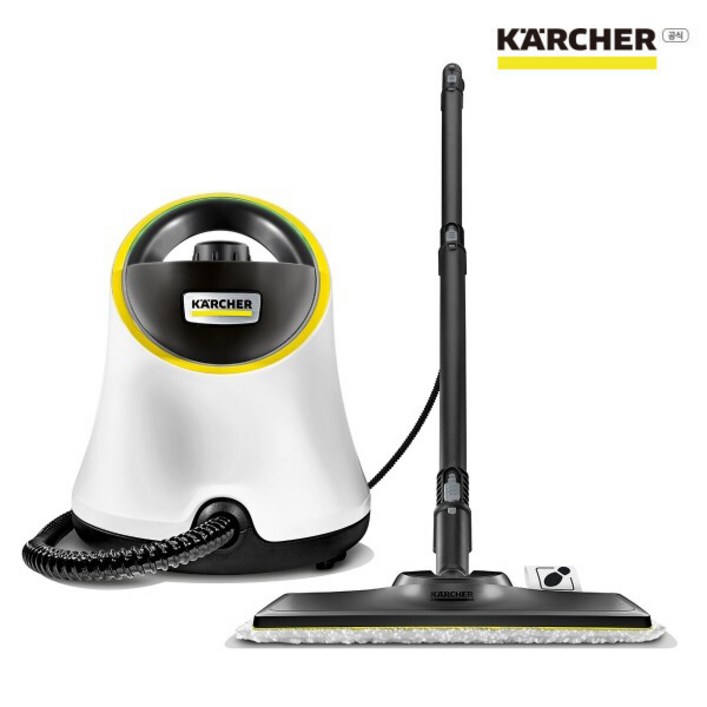 카처 SC2 EasyFix Deluxe 스팀 살균 청소기 25년형 화이트 색상 카처 SC2 EasyFix Deluxe 스팀 살균 청소기 25년형 화이트 색상