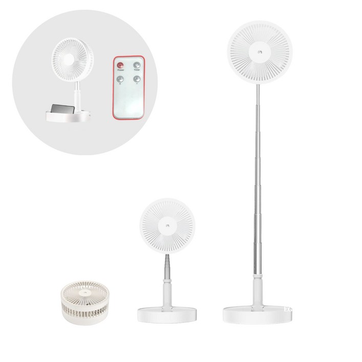 무선 폴딩바이브 브라인 폴딩 v7 무선 미니 선풍기 캠핑 사무실 탁상 길이조절가능