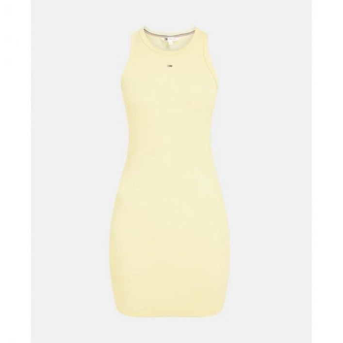 타미진 원피스 저지 옐로우 여름 시밀러 룩 TWJ 에센셜