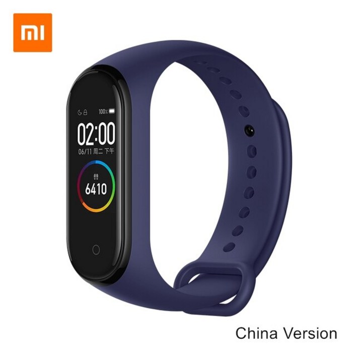 Xiaomi Mi 스마트 밴드 4 팔찌 NFC 및 한정판 0.95인치 화면 5ATM 방수 심박수 센서 Miband 팔찌 MiFit