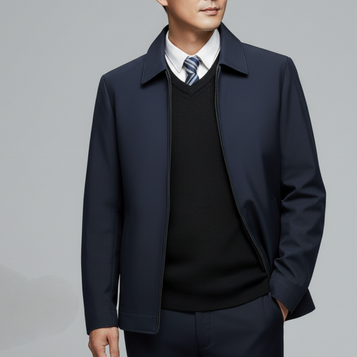 노르메 남성 댄디자켓 정장 중년 패션카라