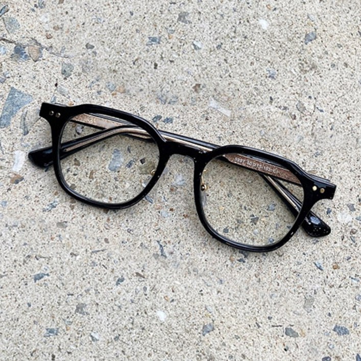 eyelove [안경원제품] 자외선 차단 베이직 사각 뿔테 시력보호 안경