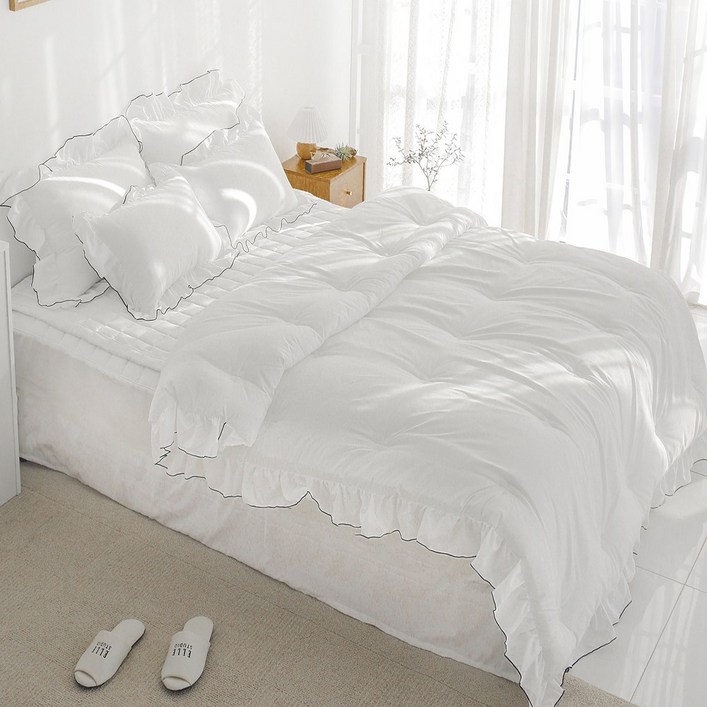 이불넷 퓨어레이스호텔식차렵이불