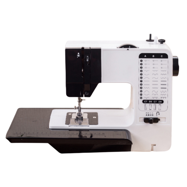 한현 스마트미싱 스티패턴 36개 미니 재봉틀, 혼합색상, LED UFR738