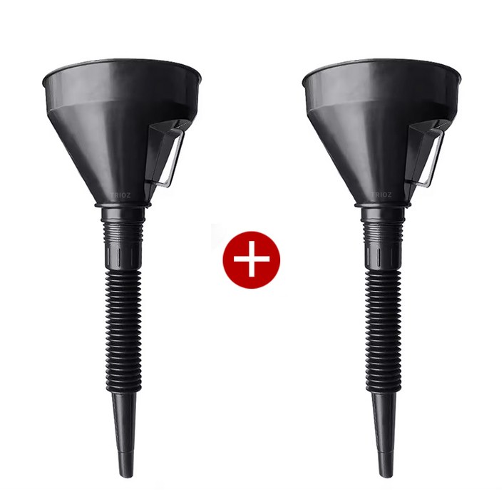 2개 묶음 자바라 깔때기 A타입 1호 1P1P 오일 엔진 깔대기 기름