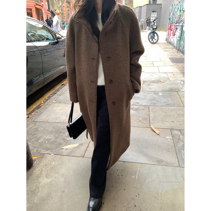 underson 언더슨 하이넥 코트 2color