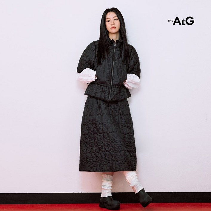 더엣지 최초가79,900원25FW 메종 퀼팅 스커트 2526606