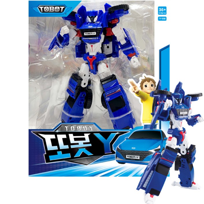 영실업2023 뉴 또봇 Y블루 변신로봇현대 아반떼 CN7 모델 또봇 피규어 합체
