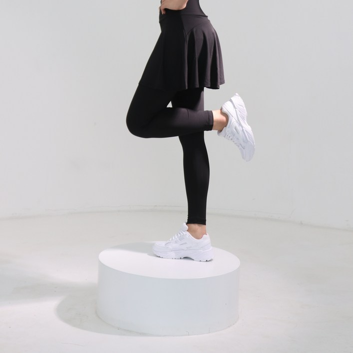 슬림 워터 커버업 치마 레깅스 일체형