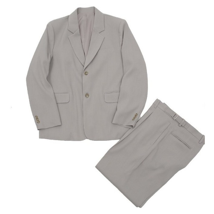 제이웰 남자 봄 여름 린넨 오버핏 수트 정장셋업 자켓 세미와이드슬랙스 세트