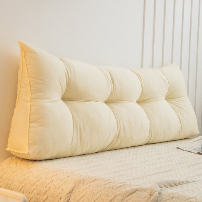 업그라이프삼각 등받이 침대헤드 쿠션