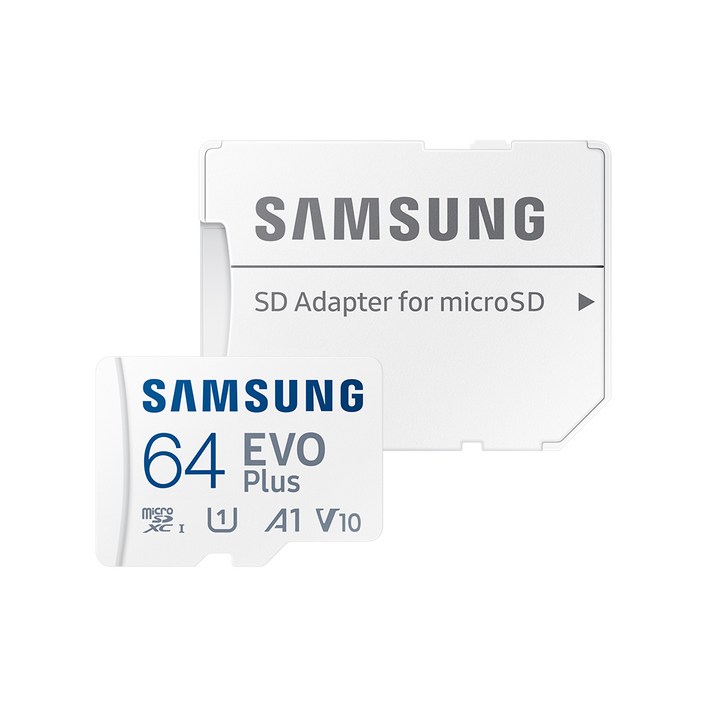 삼성전자 공식인증 정품 마이크로SD카드 EVO PLUS MBMC64SAKR, 64GB, 1개