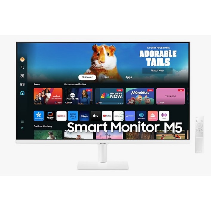 삼성전자 2024 스마트모니터 M5 M50D 화이트 32인치80.1cm
