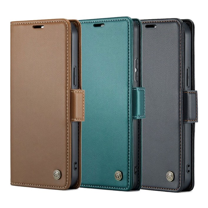 홍미노트10프로 마그네틱 카드 가죽 다이어리 케이스