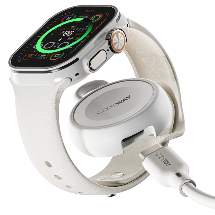 코드웨이 c타입 애플워치 무선충전기 케이블 1.2m