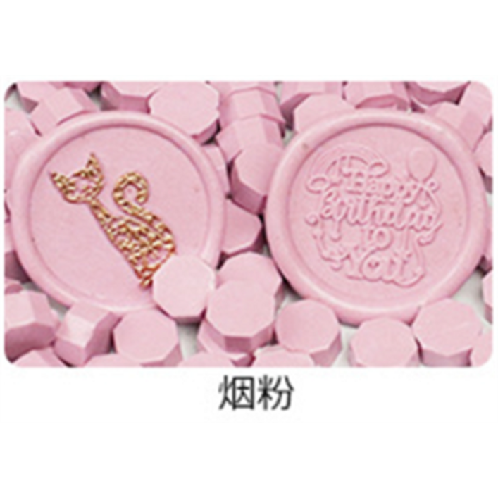 왁스타블렛 고체타블렛 핑크 퍼플 시리즈 씰링 왁스 비드 입상 왁스 32-34g 약 씰링