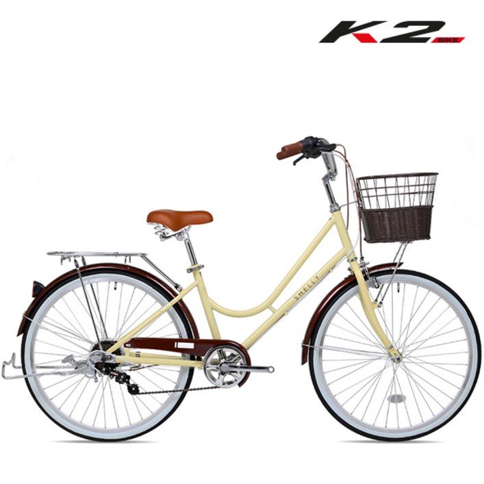 2025 케이투바이크 클래식 여성용자전거 쉘리클래식26인치 7단 조립구매시 사은품증정