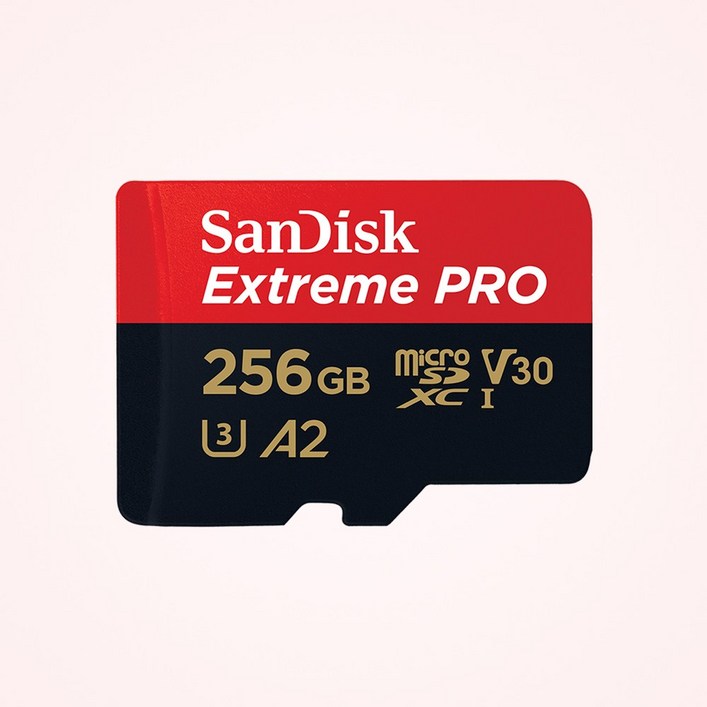 샌디스크 익스트림 프로 마이크로 SD SDSQXCZ-256G