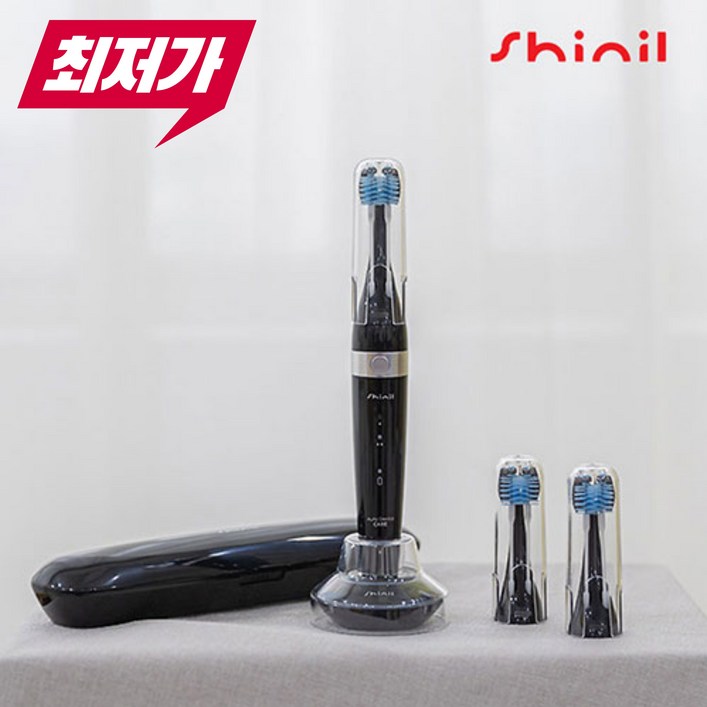 신일 듀얼 자동칫솔, STB-CX2000B (블랙)