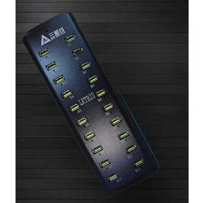 USB허브 30포트 컴퓨터 노트북 포트 확장 2.04 플러그