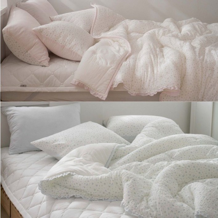 로라애슐리 플로라 플라워 60수 아사면 차렵이불