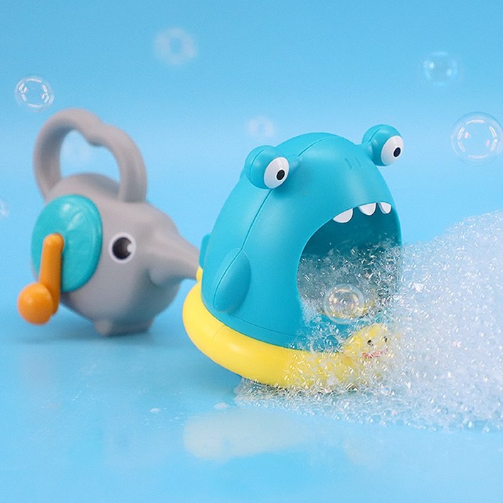 목욕 거품 놀이 KC인증 유아 아기 버블 장난감 (상어), 단품 - 쇼핑앤샵