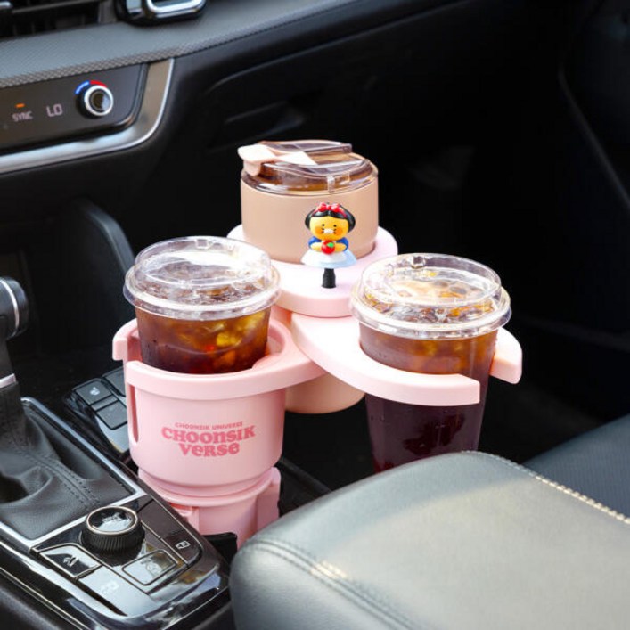 아트박스카카오프렌즈 카카오프렌즈 3단 멀티 차량용 컵홀더